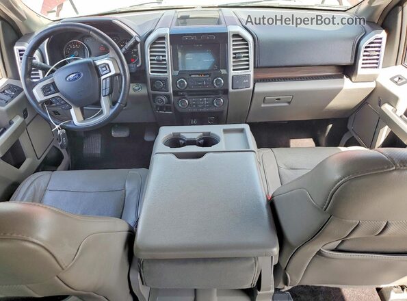 1FTEW1EG2GKD31760 2016 FORD F150 Красный Вид панели приборов