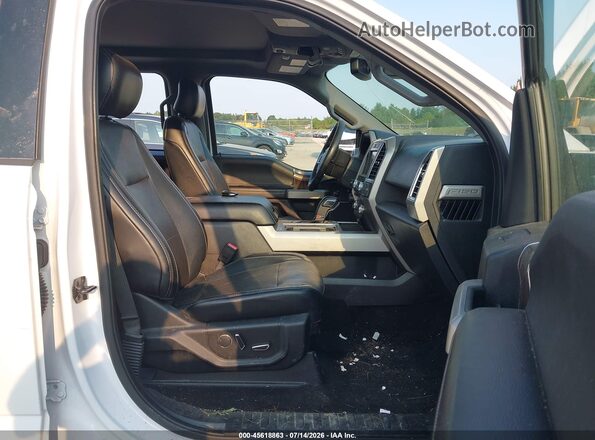 1FTEW1EG2GKF87669 2016 FORD F150 Белый Вид салона спереди