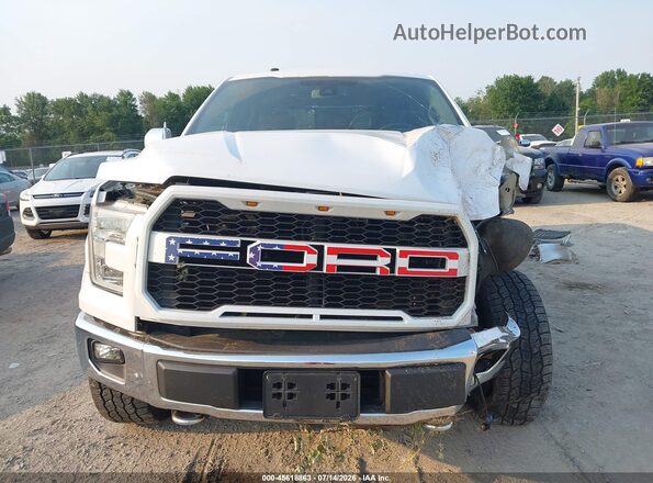 1FTEW1EG2GKF87669 2016 FORD F150 Белый Вид задней части салона