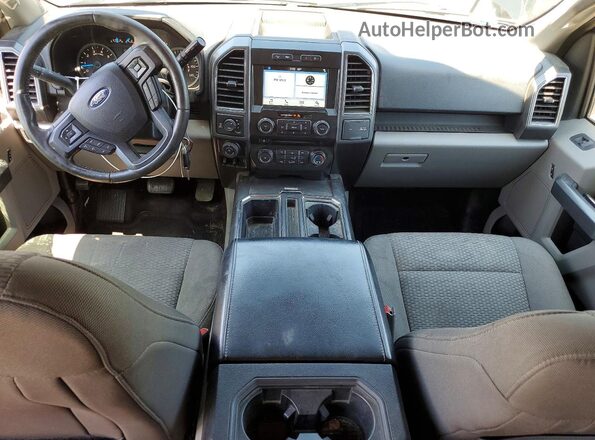 1FTEW1EG2HFB07740 2017 FORD F150 Black Առջևի վահանակի տեսք