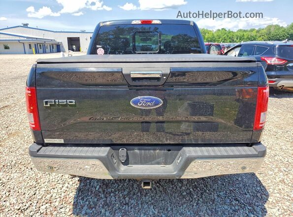 1FTEW1EG2HFB07740 2017 FORD F150 Black Հետևի տեսք