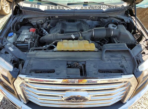 1FTEW1EG2HFB07740 2017 FORD F150 Black Սալոնի հետևի տեսք