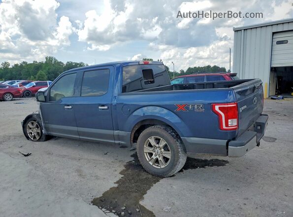 1FTEW1EG2HFC08969 2017 FORD F150 Blue Հետևի ձախ