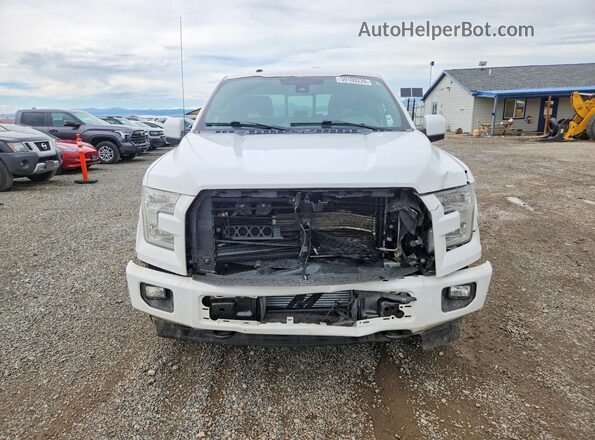 1FTEW1EG2HFC15212 2017 FORD F150 White წინა ხედი