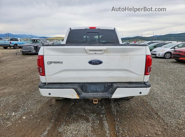 1FTEW1EG2HFC15212 2017 FORD F150 White უკანა ხედი