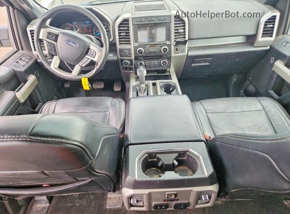 1FTEW1EG2HFC15212 2017 FORD F150 White წინა პანელის ხედი