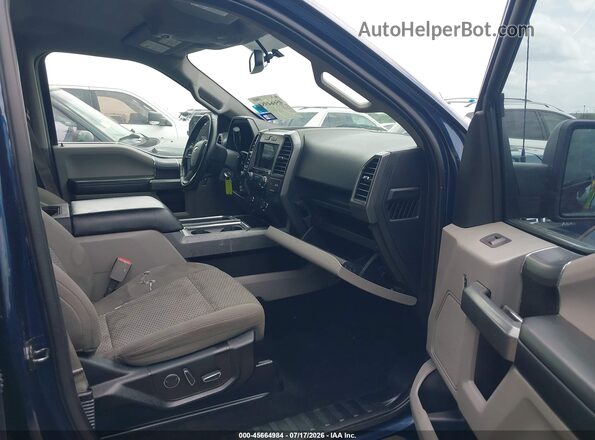 1FTEW1EG2HFC33192 2017 FORD F150 Blue Front interior view
