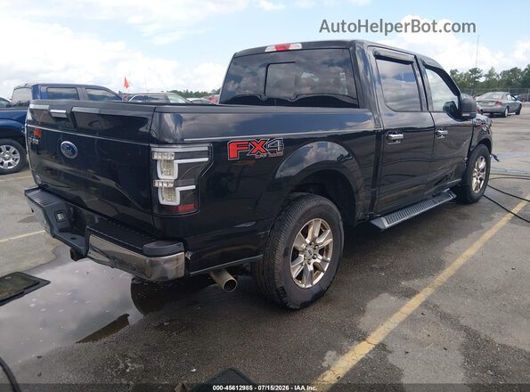 1FTEW1EG2HFC49876 2017 FORD F150 Black Задня права чверть