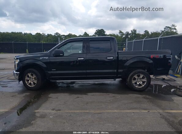 1FTEW1EG2HFC49876 2017 FORD F150 Black Панорамний вид салону 360°