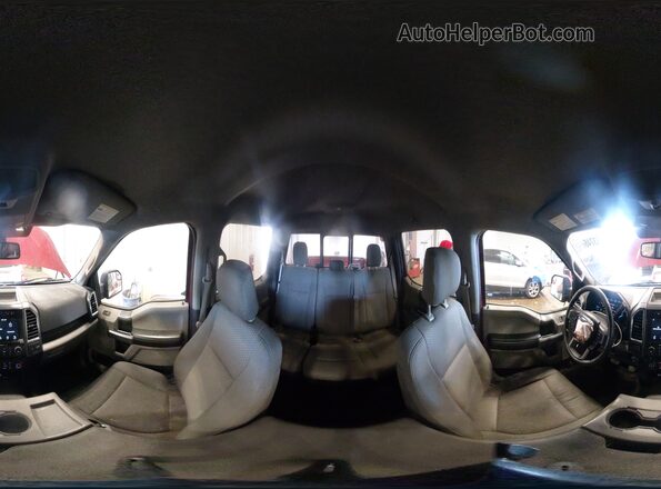 1FTEW1EG2HKC02855 2017 FORD F150 Красный Панорамный вид салона 360°