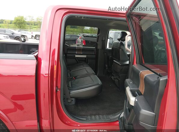 1FTEW1EG2HKD47541 2017 FORD F150 Red Вид наклейки з VIN-кодом