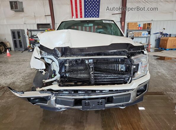 1FTEW1EG2JFA67293 2018 FORD F150 White წინა ხედი