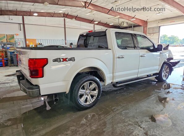 1FTEW1EG2JFA67293 2018 FORD F150 White უკანა მარჯვენა
