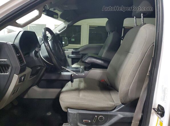 1FTEW1EG2JFC89090 2018 FORD F150 White Front interior view