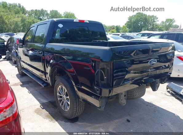 1FTEW1EG2JFC91874 2018 FORD F150 Черный Задняя левая четверть