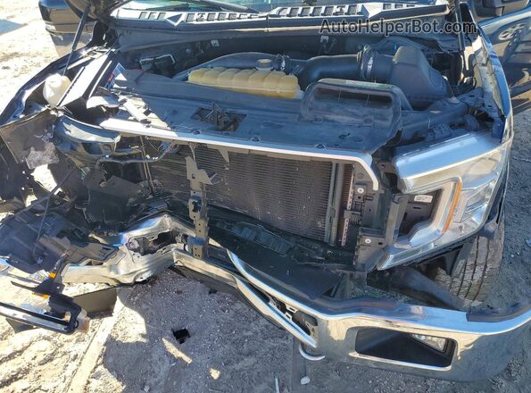 1FTEW1EG2JFE55544 2018 FORD F150 Blue Vista interior trasera