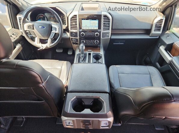 1FTEW1EG3GFA29368 2016 FORD F150 White წინა პანელის ხედი