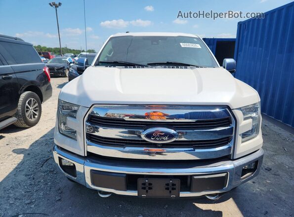 1FTEW1EG3GFA29368 2016 FORD F150 White წინა ხედი