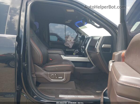 1FTEW1EG3GFB77634 2016 FORD F150 Black წინა სალონის ხედი