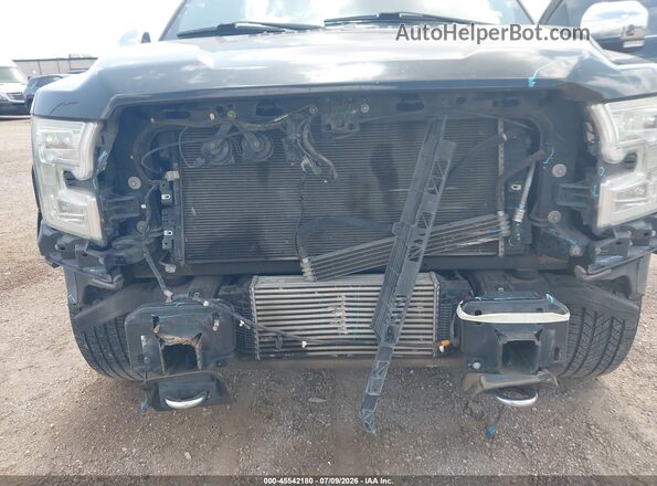 1FTEW1EG3GFB77634 2016 FORD F150 Black წინა ხედი