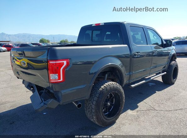 1FTEW1EG3GKF85140 2016 FORD F150 Gray Rear right