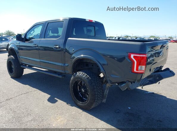 1FTEW1EG3GKF85140 2016 FORD F150 Gray Rear left