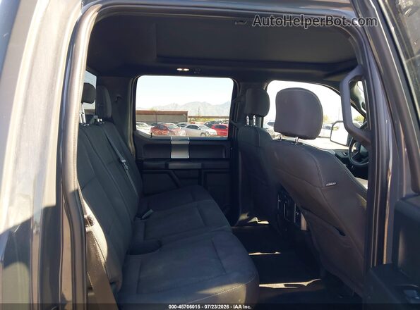 1FTEW1EG3GKF85140 2016 FORD F150 Gray VIN sticker view
