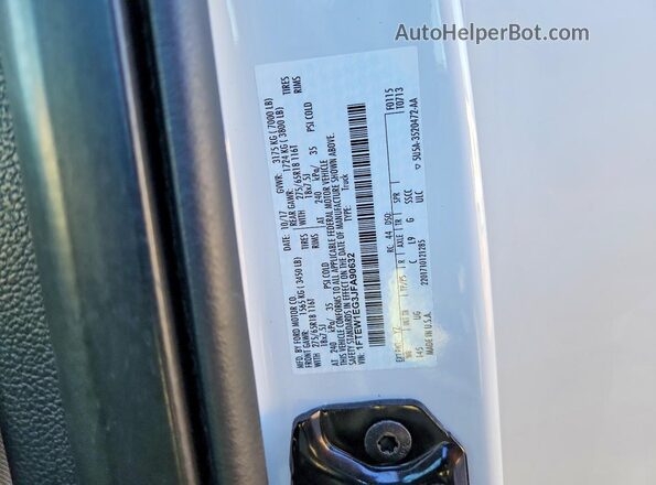 1FTEW1EG3JFA90632 2018 FORD F150 White Engine compartment view