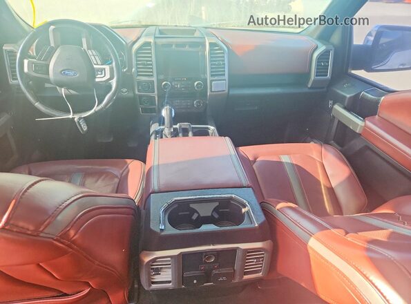 1FTEW1EG3JFD89814 2018 FORD F150 White წინა პანელის ხედი