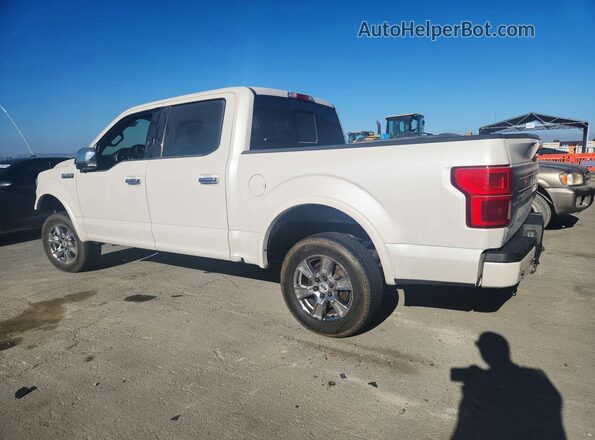 1FTEW1EG3JFD89814 2018 FORD F150 White უკანა მარცხენა