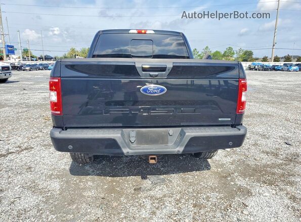 1FTEW1EG3JFE57741 2018 FORD F150 Black უკანა ხედი