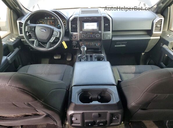 1FTEW1EG3JFE57741 2018 FORD F150 Black წინა პანელის ხედი