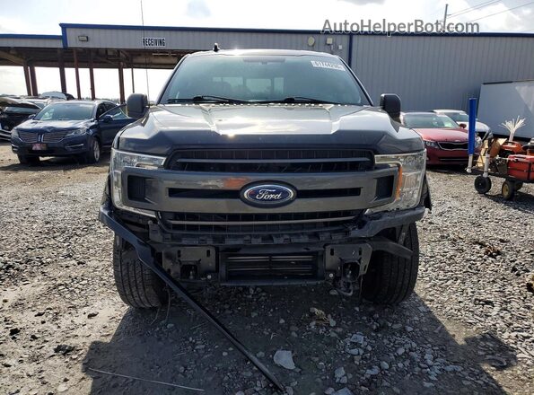 1FTEW1EG3JFE57741 2018 FORD F150 Black წინა ხედი