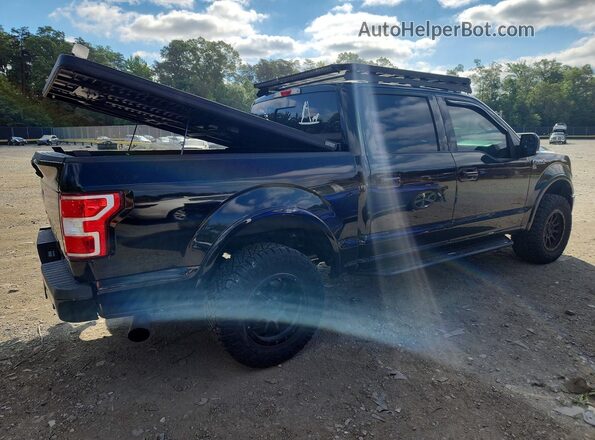 1FTEW1EG3JFE60400 2018 FORD F150 Black Rear right