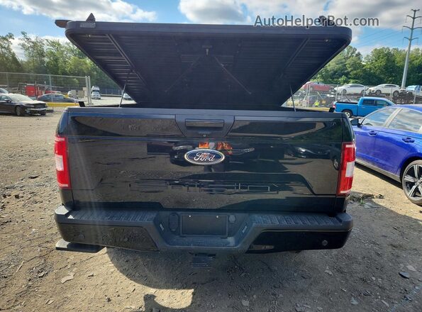 1FTEW1EG3JFE60400 2018 FORD F150 Black Rear view