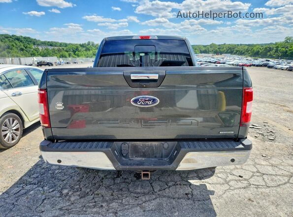 1FTEW1EG3JKC46319 2018 FORD F150 Зеленый Вид сзади