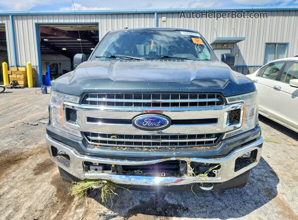 1FTEW1EG3JKC46319 2018 FORD F150 Зеленый Вид спереди