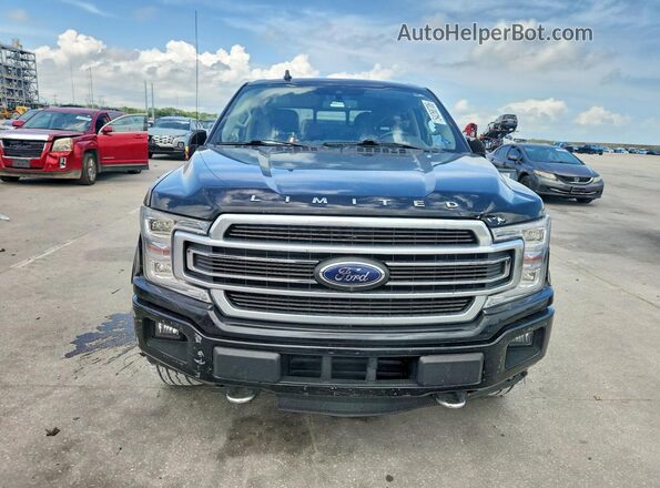 1FTEW1EG3KFD27038 2019 FORD F150 Black Widok z przodu