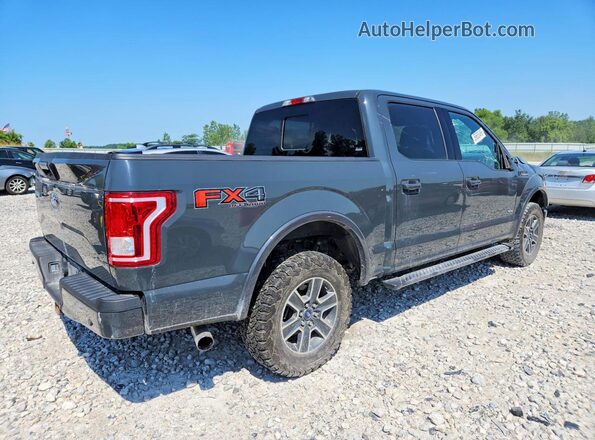 1FTEW1EG4GFC83445 2016 FORD F150 Gray Հետևի աջ