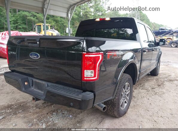 1FTEW1EG4HFB28850 2017 FORD F150 Black Rear right