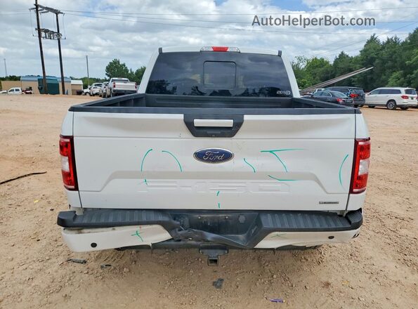 1FTEW1EG4JFC09899 2018 FORD F150 White Вид ззаду
