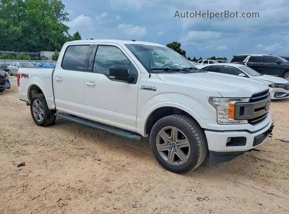 1FTEW1EG4JFC09899 2018 FORD F150 White Передня права чверть