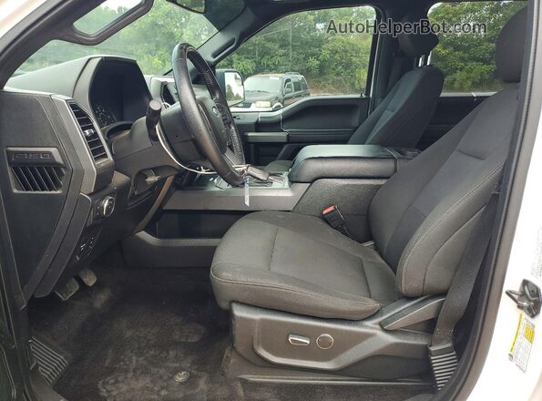 1FTEW1EG4JFC09899 2018 FORD F150 White Вид салону спереду