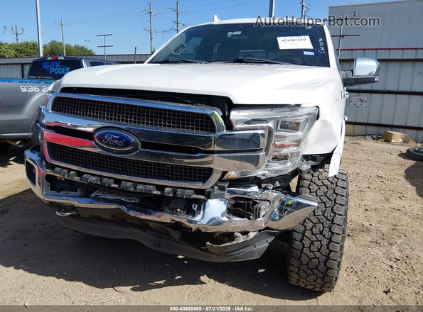 1FTEW1EG4JFD51945 2018 FORD F-150 FX OFFROAD White წინა ხედი