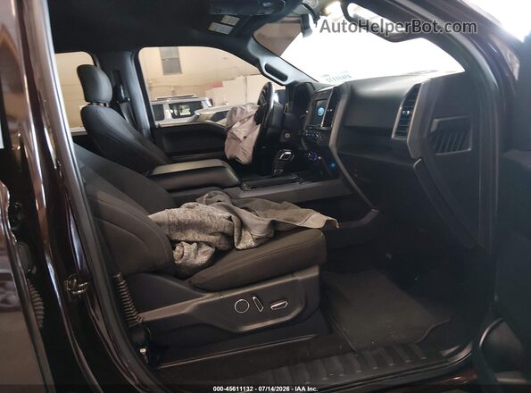 1FTEW1EG4JKF00698 2018 FORD F150 Burgundy Widok wnętrza z przodu