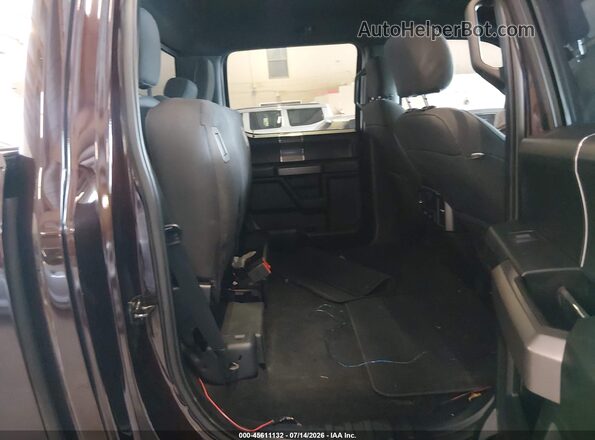 1FTEW1EG4JKF00698 2018 FORD F150 Burgundy Widok naklejki z numerem VIN