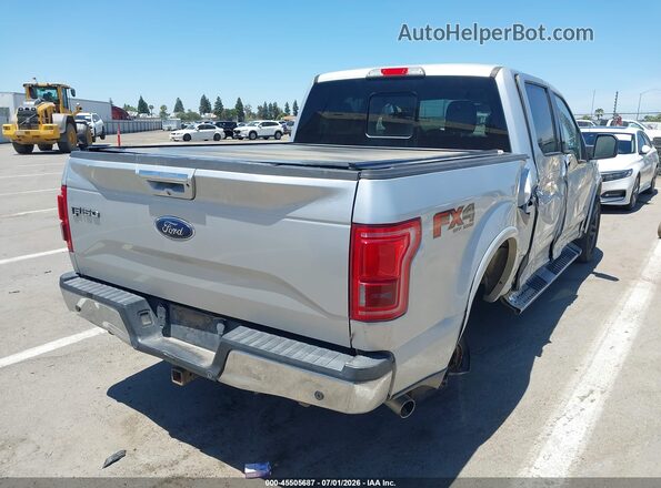 1FTEW1EG5GFA14693 2016 FORD F150 Silver Tył prawy