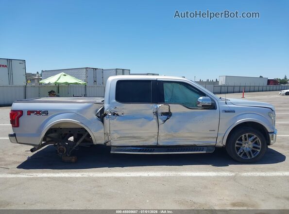 1FTEW1EG5GFA14693 2016 FORD F150 Silver Widok wnętrza 360 stopni