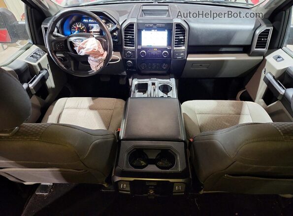 1FTEW1EG5GKD43305 2016 FORD F150 Maroon Вид панелі приладів
