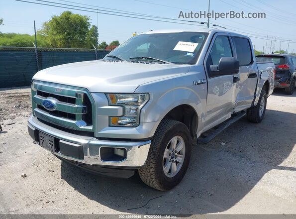 1FTEW1EG5GKE05835 2016 FORD F150 Silver Vista tres cuartos delantera izquierda